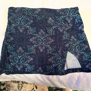 Free People Blue Mini Skirt for Sale